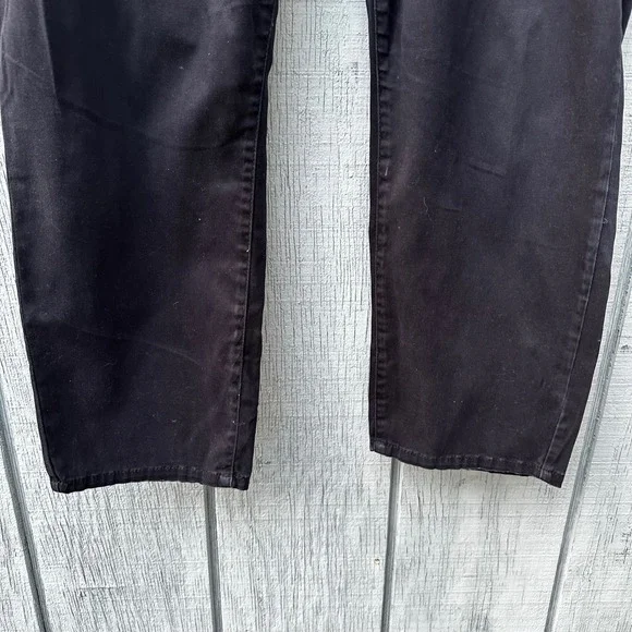 Buffalo David Bitton Daily Mid Rise Stretch Skinny Ankle Grazer Pants Black‎ - Picture 3 of 12